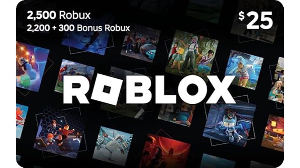 robux gift card 2500