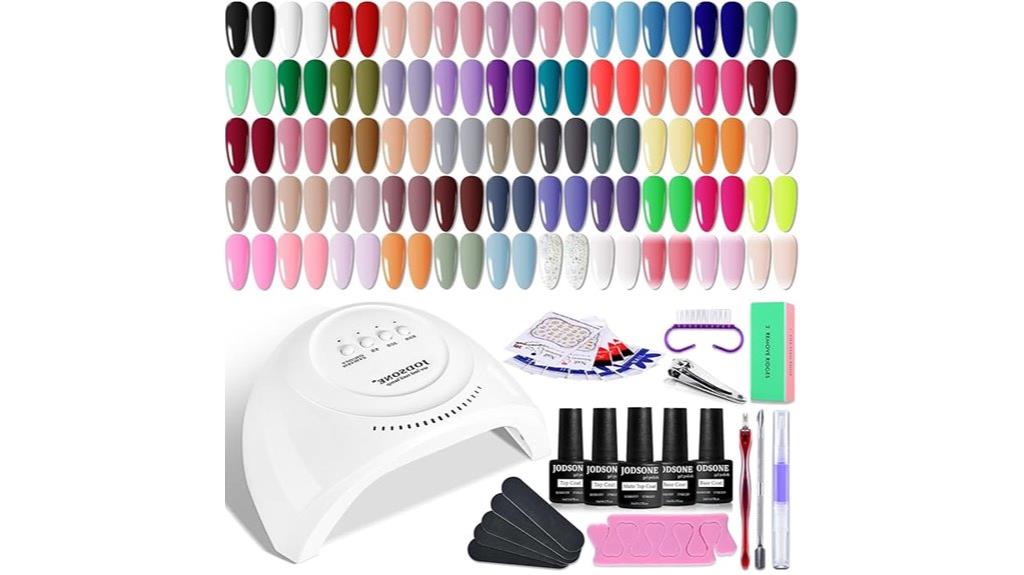 sixty piece gel kit
