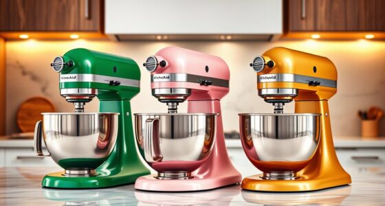 top kitchenaid mixer colors