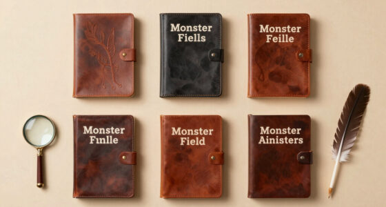 2 Best Leather-Bound Monster Field Guide Collection in 2026
