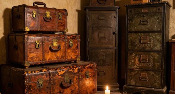 antique storage enhances folklore ambiance