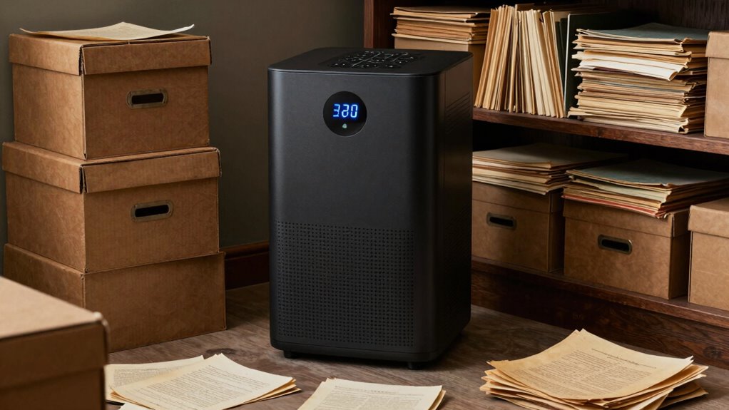 basement archive dehumidifiers