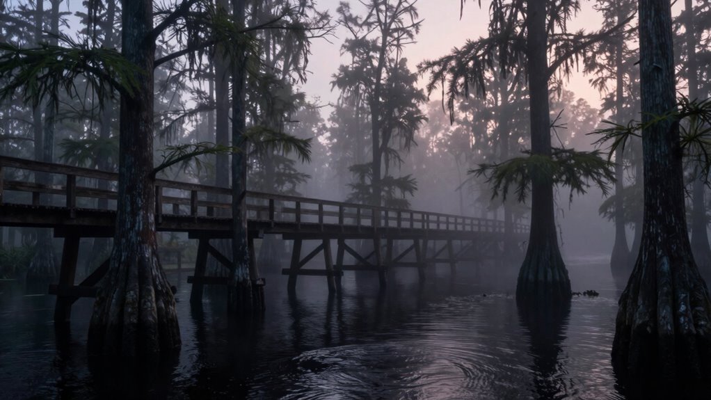 bridges swamps cryptid legends