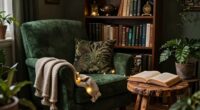 cozy cryptid reading nook