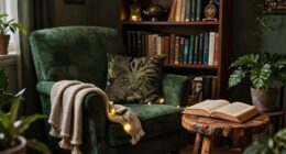 cozy cryptid reading nook