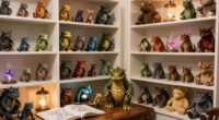 create a monster collection corner