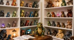 create a monster collection corner