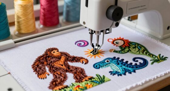 cryptid patch embroidery machines