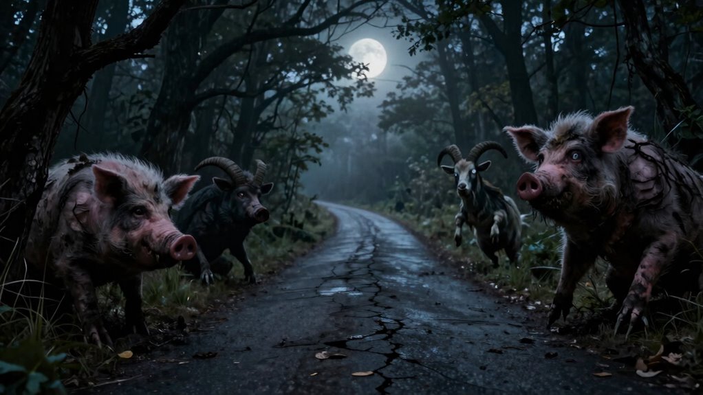 cryptids on rural roads