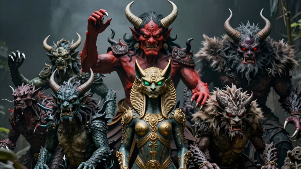 cultural variations in monster families