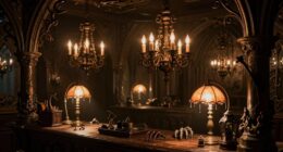 dark gothic lighting decor