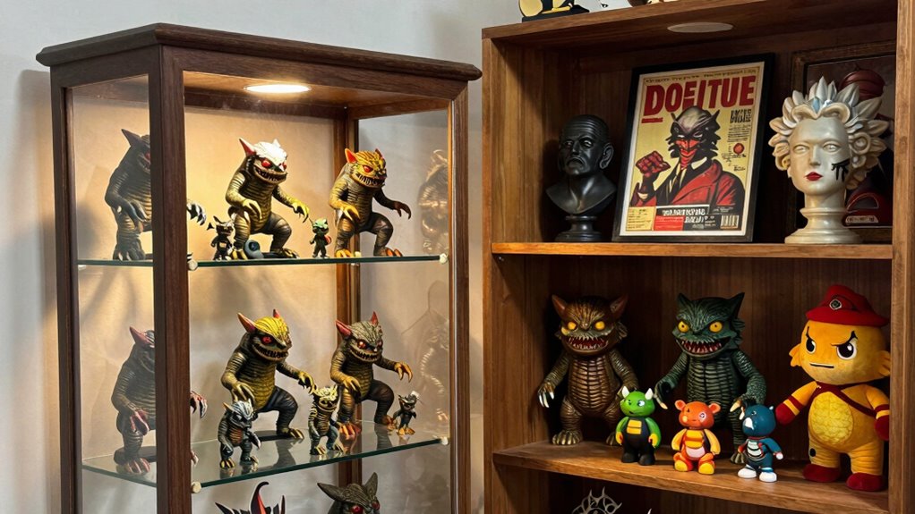 display options for collectibles