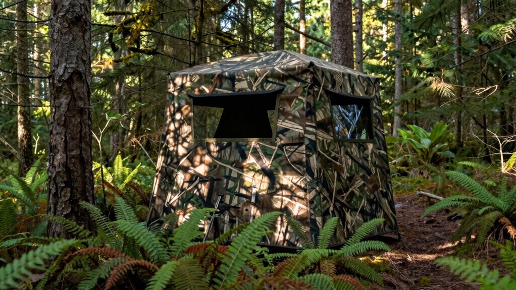 effective camouflage and placement