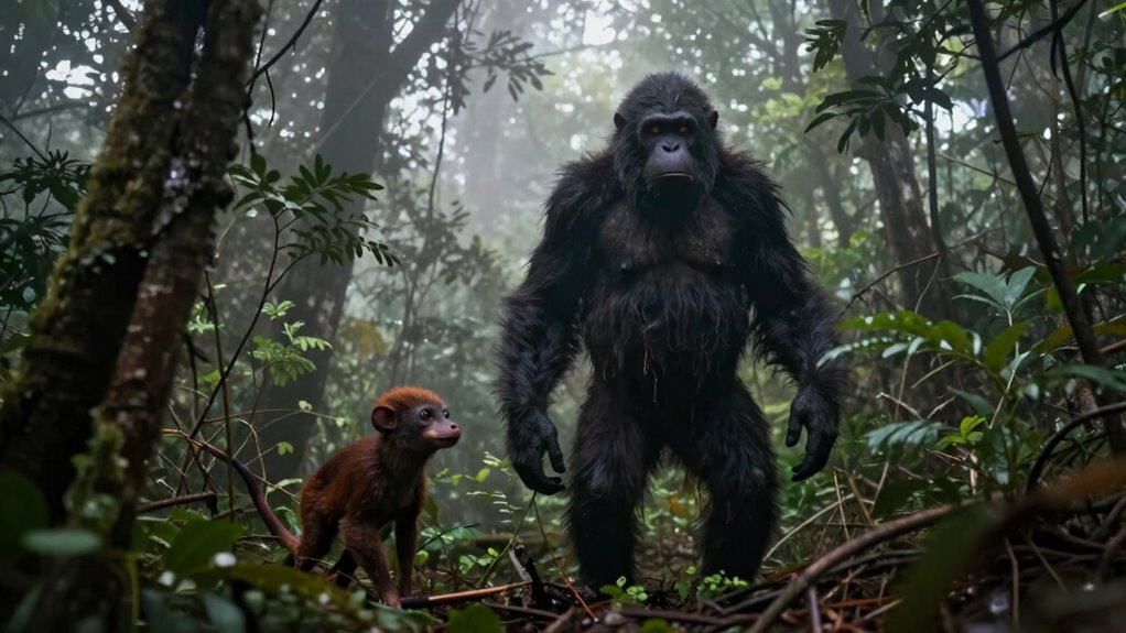 elusive human like forest beings