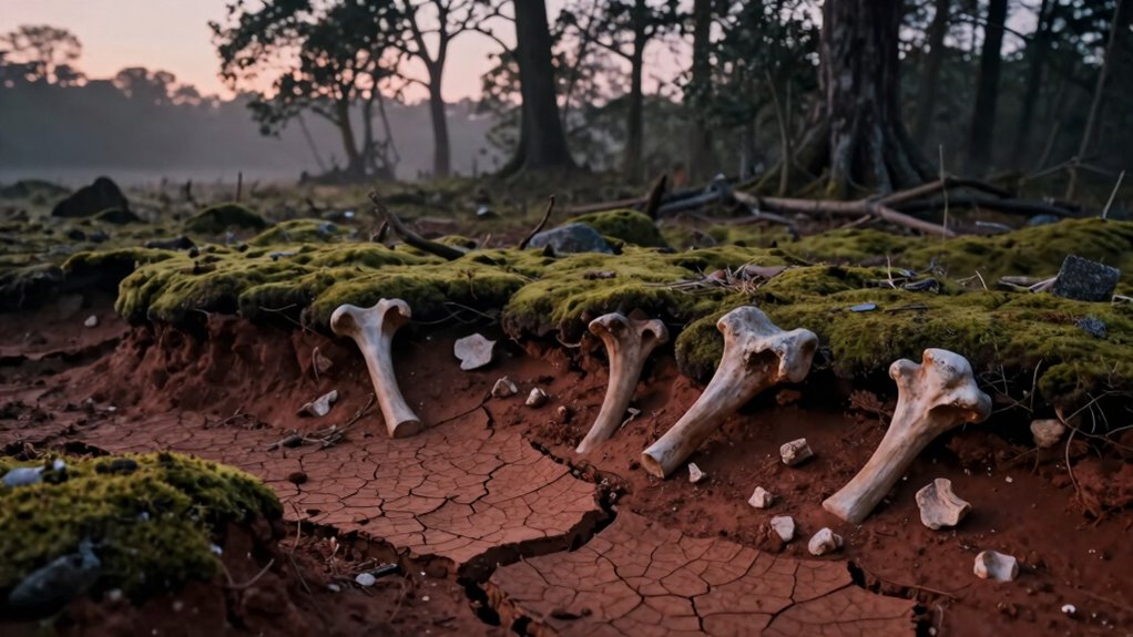 fossils and monster sightings