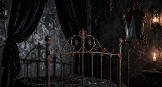 gothic wrought iron beds