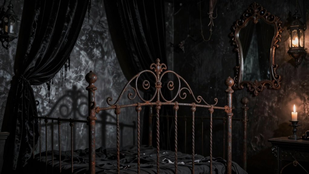 gothic wrought iron beds