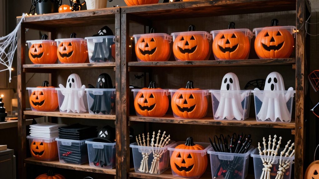 halloween prop storage solutions