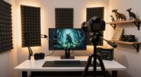 home cryptid studio setup