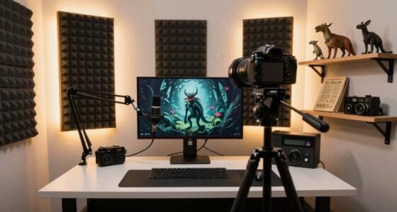 home cryptid studio setup