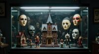 horror collectibles display cabinets