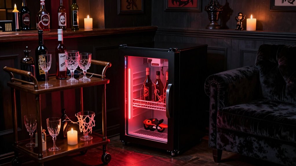 horror room beverage options