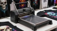horror shirt heat press