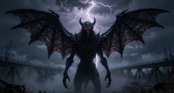 iconic winged cryptid legend