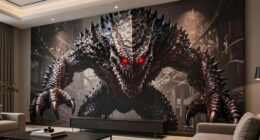 ideal wall art size