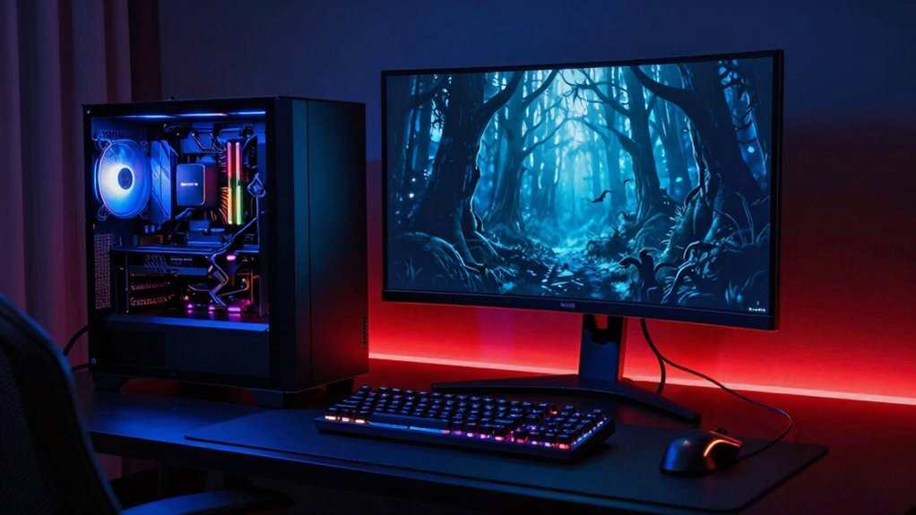 immersive horror gaming setup