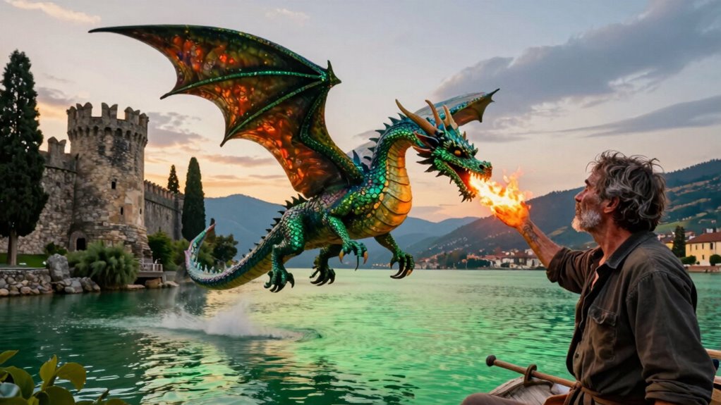 italian dragons symbolize protection and chaos