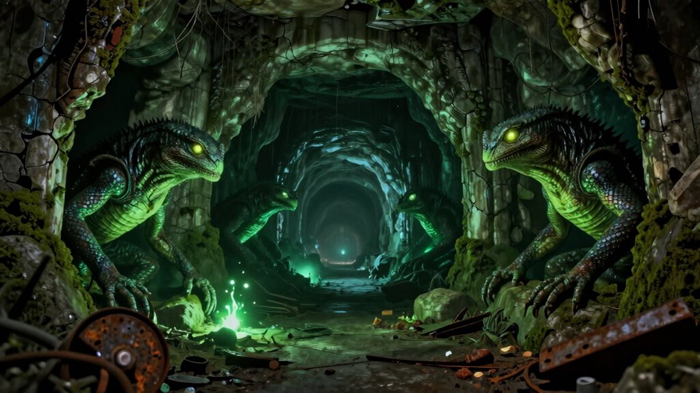 lizard people subterranean myths