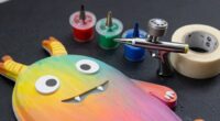 monster prop airbrushing tips