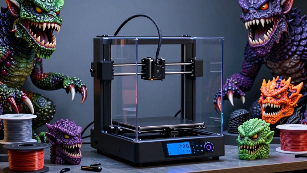 monster themed 3d printing