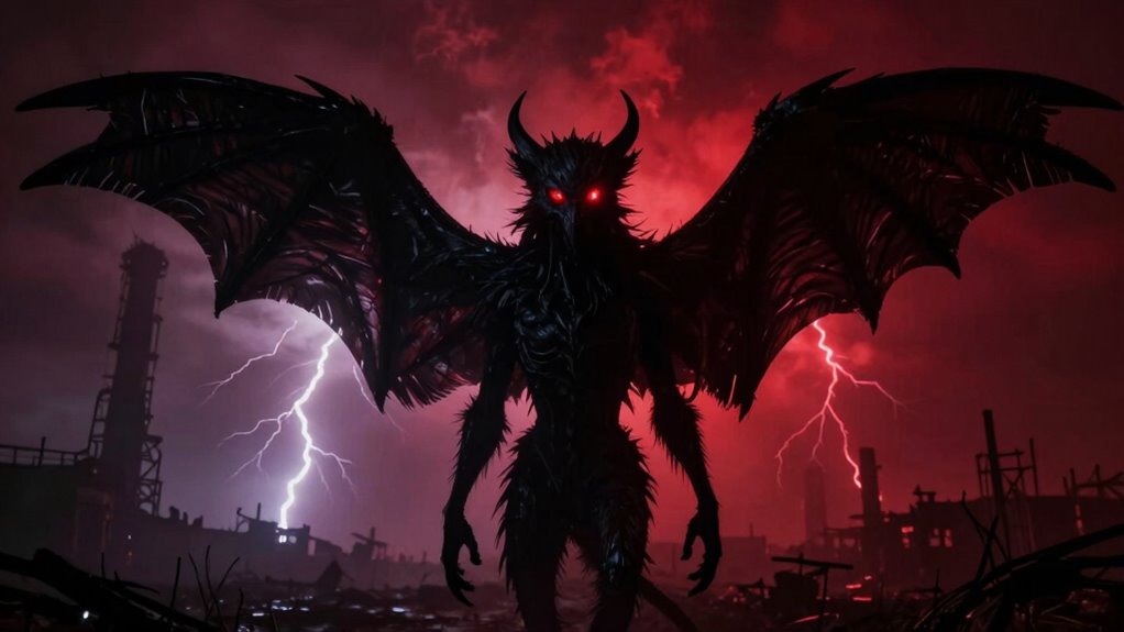 mothman legend fear foreshadowing