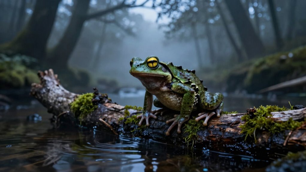mysterious amphibian creature persistence