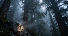mystical forest mountain noises