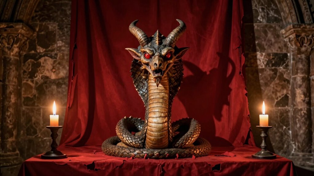mythic symbols reinterpreted as demons
