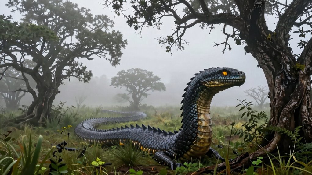 mythical serpent of folklore