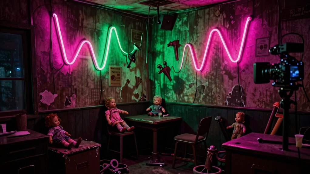 neon signs create immersive ambiance