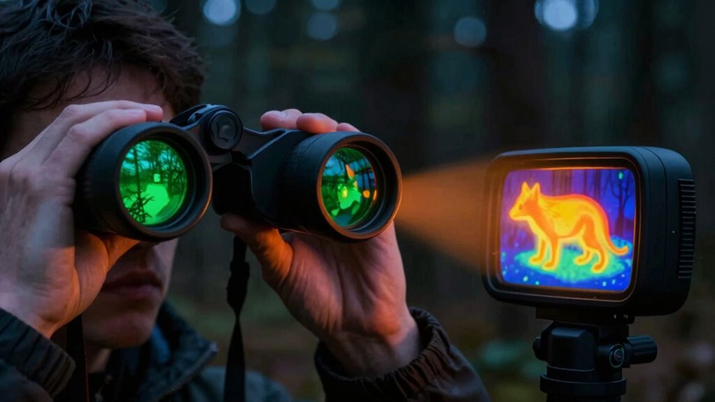 night vision versus thermal