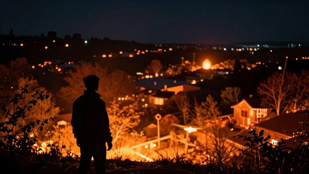 nighttime thermal anomaly detection