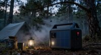 off grid solar camping