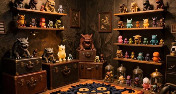organized monster room decor