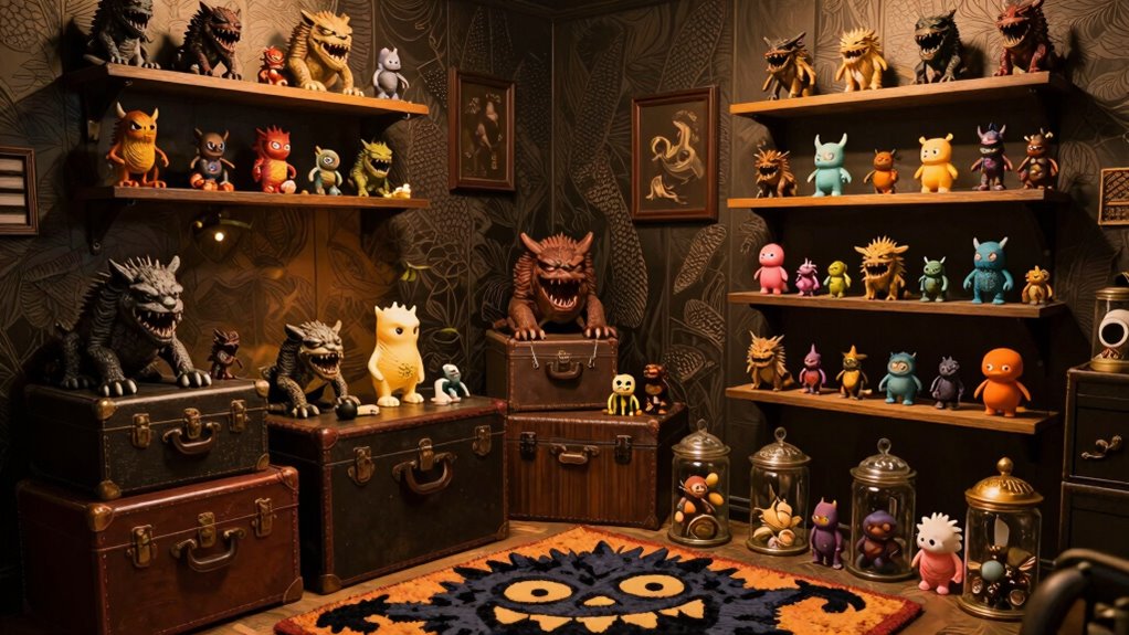 organized monster room decor