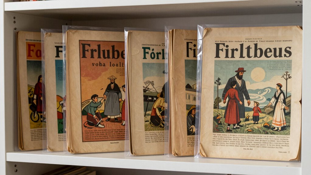 preserving vintage folklore materials
