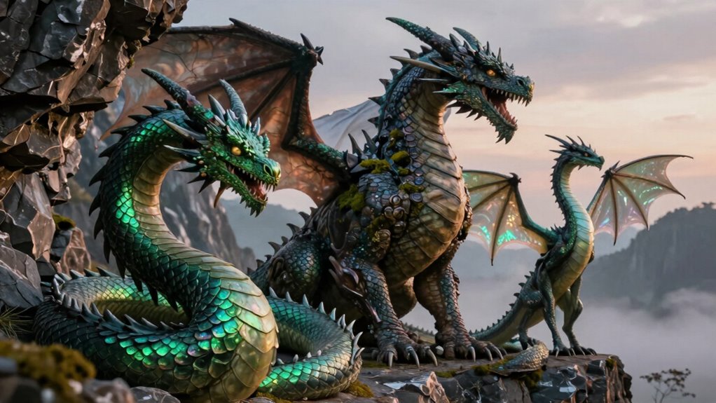 regional dragons embody cultural symbolism