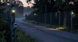 rural security perimeter setup
