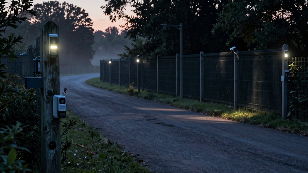 rural security perimeter setup