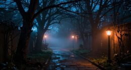 sensor activated spooky lighting